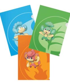 ULTRA PRO Pokémon - 3pk Tournament Folios Pack - Series 4: Pansear, Pansage, and Panpour
