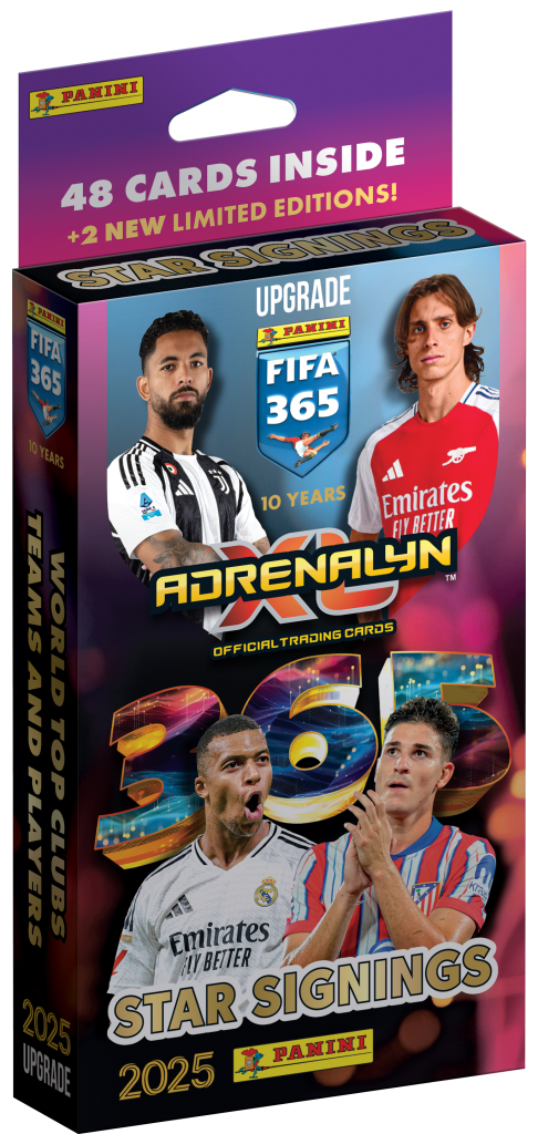FIFA 365 Adrenalyn XL 2025 Soccer Star Signings Blister