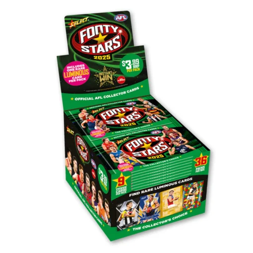 AFL SELECT 2025 Footy Stars Cards Sealed Box (36 Packs) - Image 2