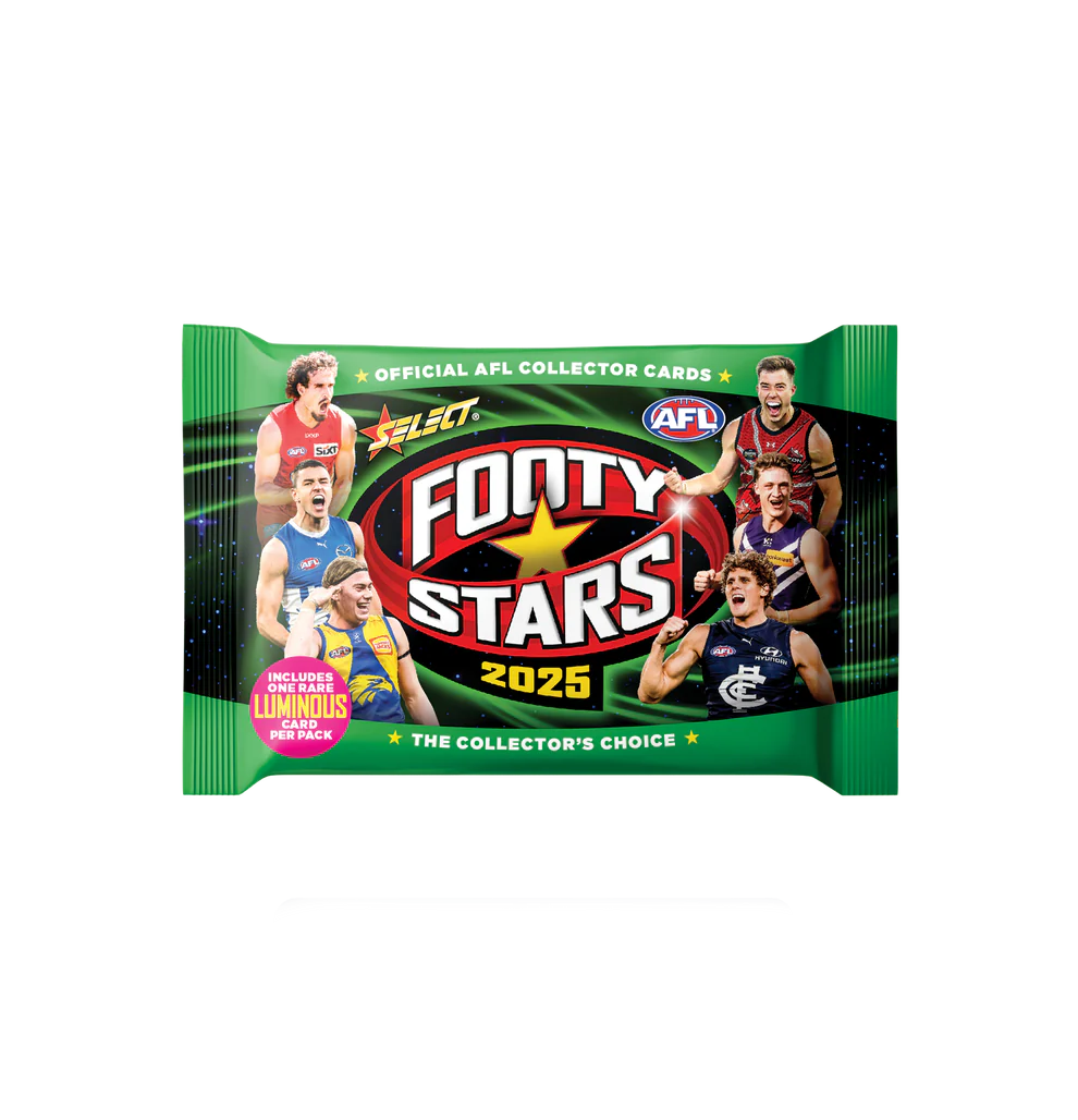 SELECT AFL 2025 Footy Stars Blaster Box - Image 2