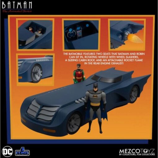 Batman: Animated Series - 5 Points Batmobile - Image 2