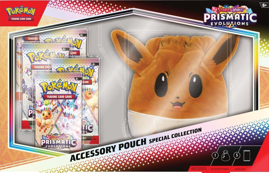 POKÉMON TCG Scarlet & Violet 8.5 Prismatic Evolutions Accessory Pouch - Image 2