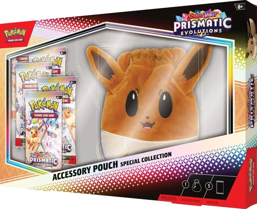 POKÉMON TCG Scarlet & Violet 8.5 Prismatic Evolutions Accessory Pouch - Image 3