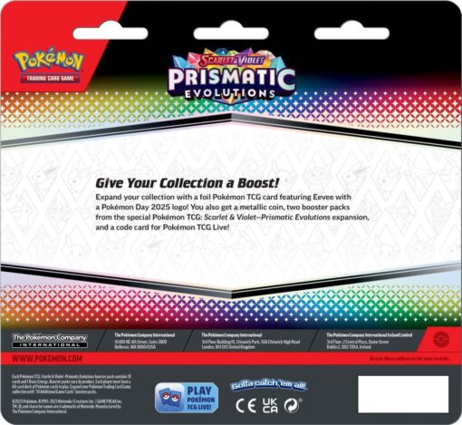 POKÉMON TCG Scarlet & Violet 8.5 Prismatic Evolutions 2-PK Blister