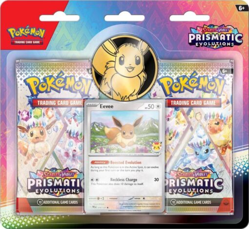 POKÉMON TCG Scarlet & Violet 8.5 Prismatic Evolutions 2-PK Blister