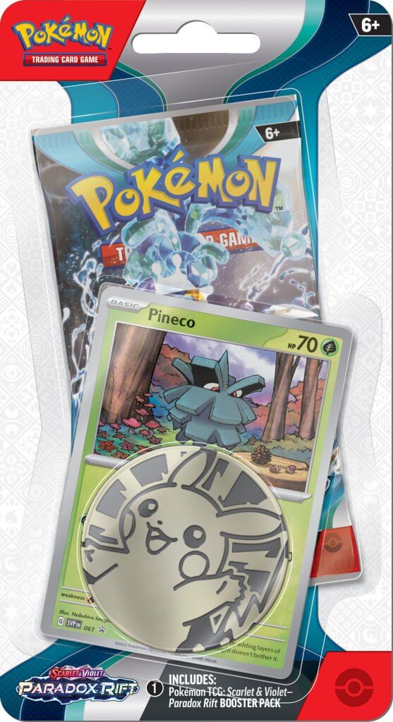 POKÉMON TCG Scarlet & Violet 4 Paradox Rift Checklane Blister - Image 2