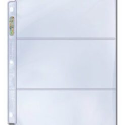 ULTRA PRO Page - 3-Pocket - Platinum